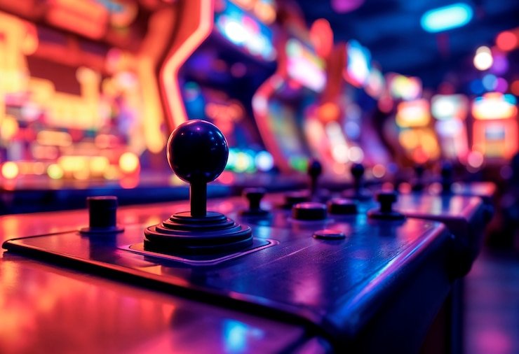 Antarmuka permainan slot cinabotak dengan tombol putar dan panel pembayaran
